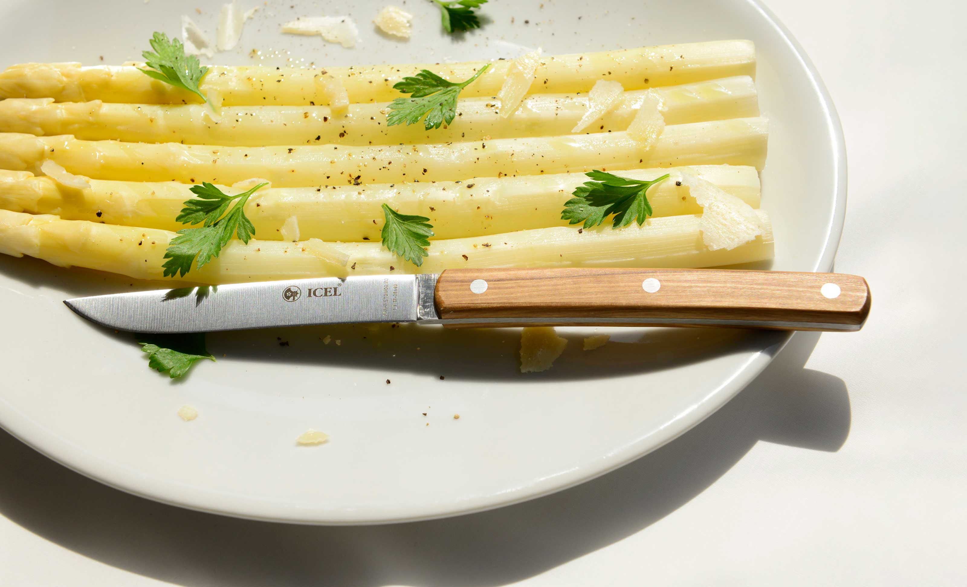 ICEL Wood Handle Steak Knife（イセル ウッドハンドルステーキナイフ